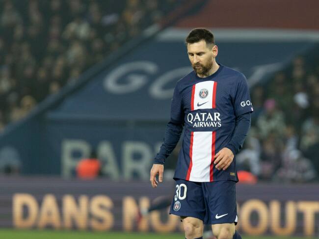 Messi en partido con el PSG. Abril 2 de 2023. Foto: Tnani Badreddine/DeFodi Images via Getty Images.