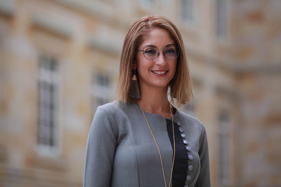 Jennifer Arias, presidenta de la Cámara de Representantes.