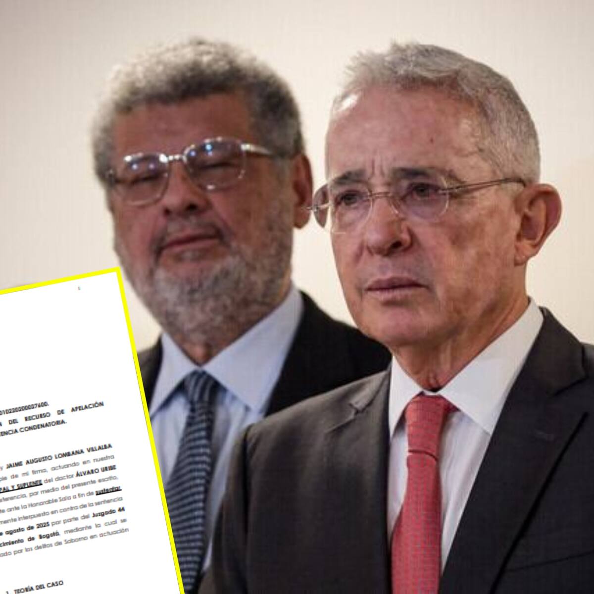 Caso Álvaro Uribe: Defensa radicó apelación para tumbar la condena de 12 años de prisión