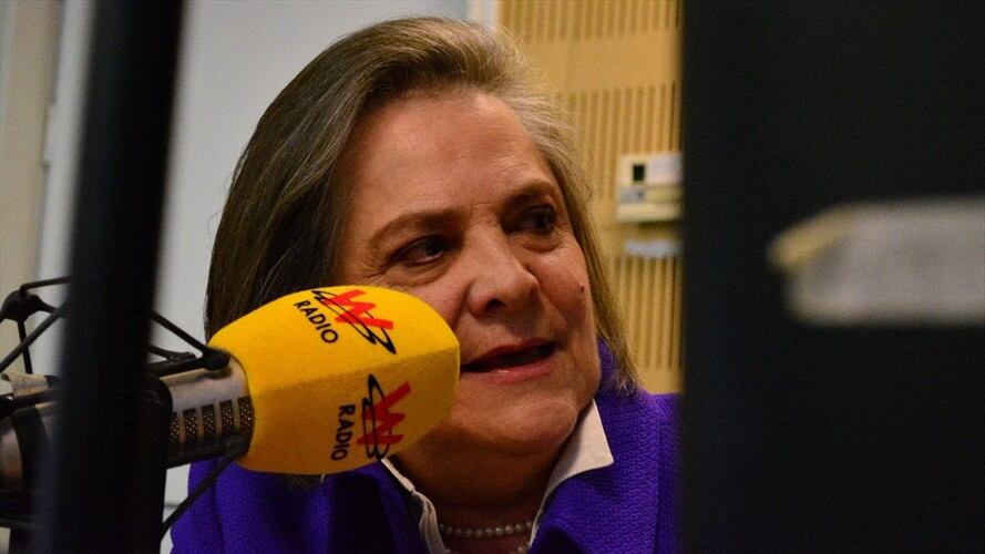 Clara López aspirará a la alcaldía de Bogotá. Foto: La WCon Vicky Dávila