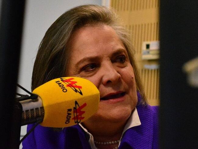 Clara López aspirará a la alcaldía de Bogotá. Foto: La WCon Vicky Dávila