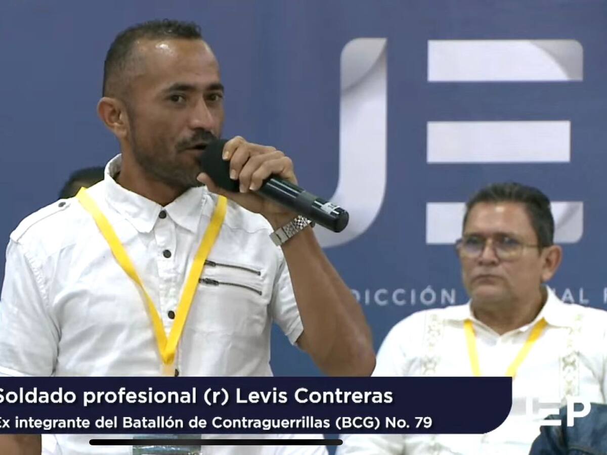 Nos disfrazamos de ‘paracos’ y matamos a cuatro personas: soldado Contreras ante la JEP