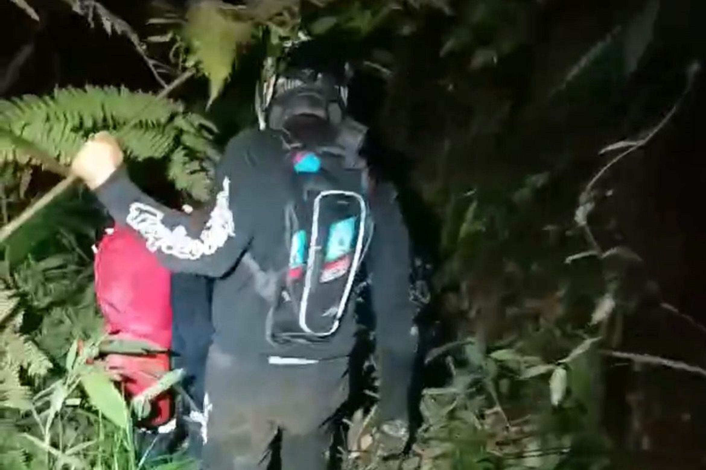 Las labores de búsqueda duraron más de 4 horas. Foto: Cortesía.