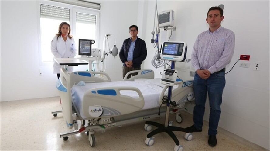 Según el secretario de Salud de Boyacá, la capacidad instalada en cuidado intensivo podía presentar una ocupación mayor, razón por la cual era necesario crecer en número de camas.. Foto: Gobernación de Boyacá