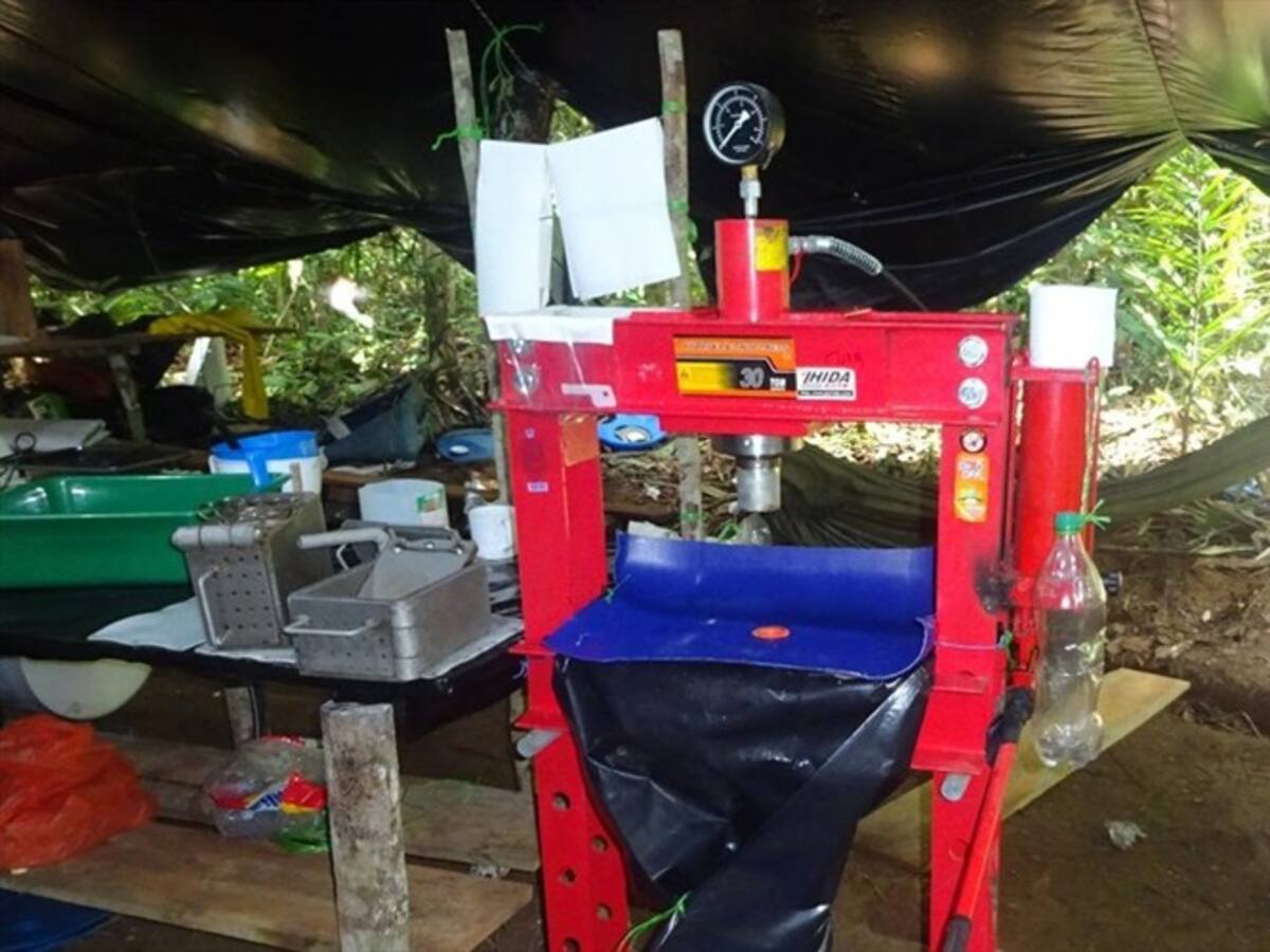 Destruyen laboratorio de “Los Puntilleros” en Mapiripán