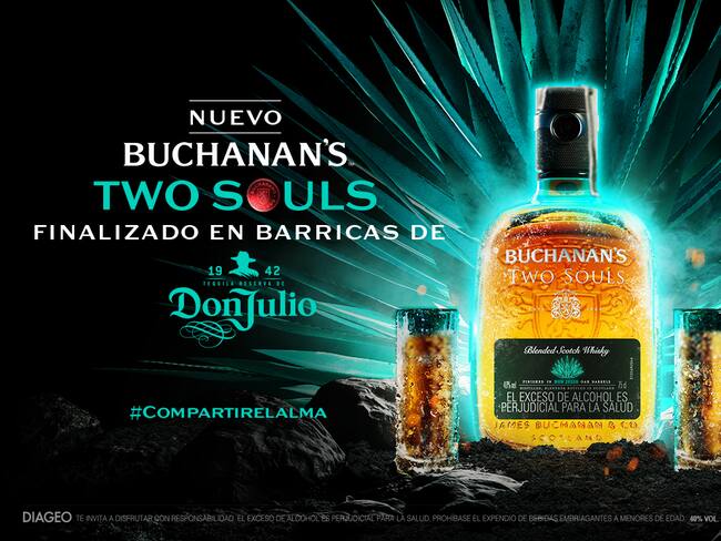 Buchanan’s Two Souls: Compartiendo el alma del whisky y el tequila, llega a Colombia