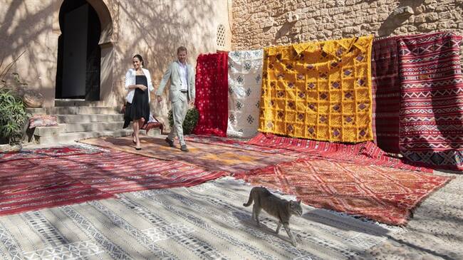 Meghan Markle y el príncipe Harry. Foto: Getty Images