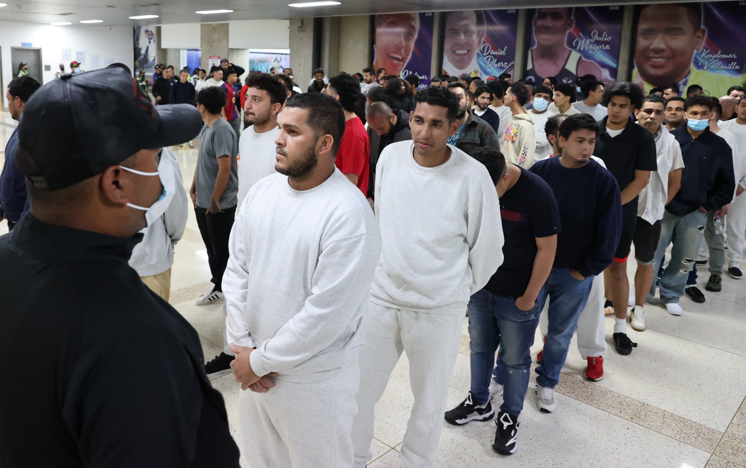 Migrantes de Texas. Foto: EFE/ Ministerio de Interior Justicia y Paz de Venezuela.
