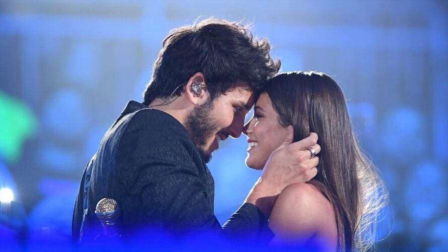 Tini y Sebastián Yatra. Foto: Getty Images