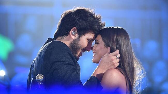 Tini y Sebastián Yatra. Foto: Getty Images