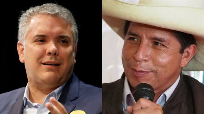 El presidente Iván Duque confirmó su asistencia a la toma de posesión de su homólogo peruano, Pedro Castillo. Foto: Getty Images