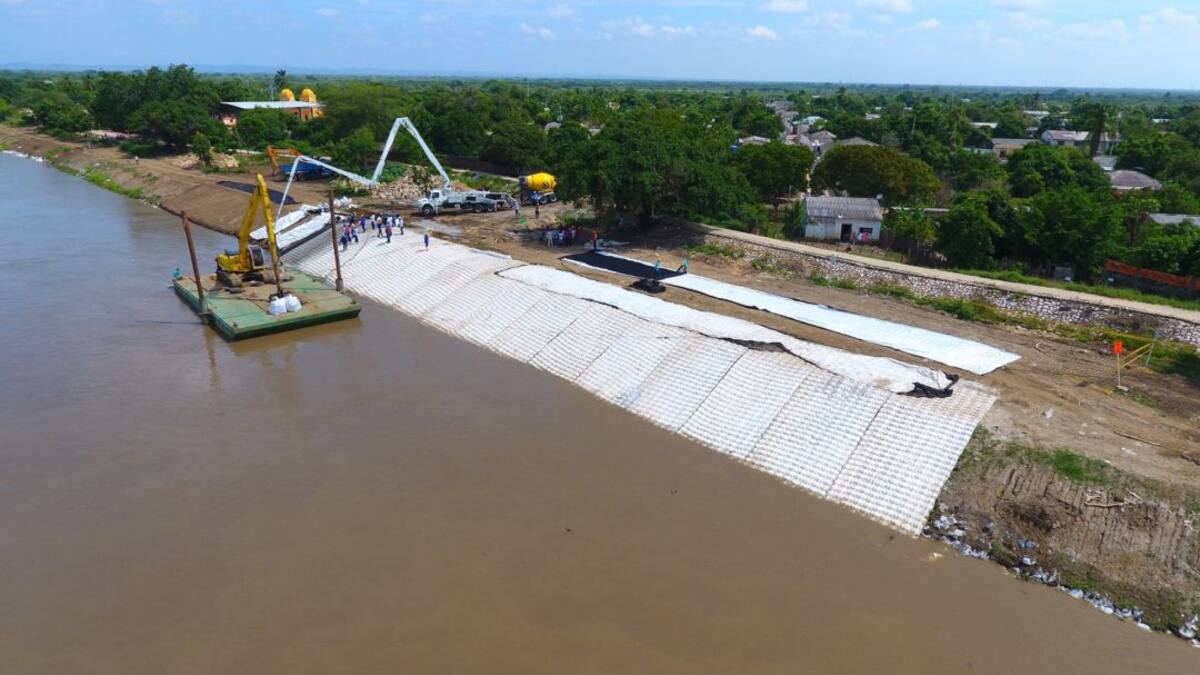 Levantan bloqueo en el Canal del Dique a la altura de San Cristóbal, Bolívar