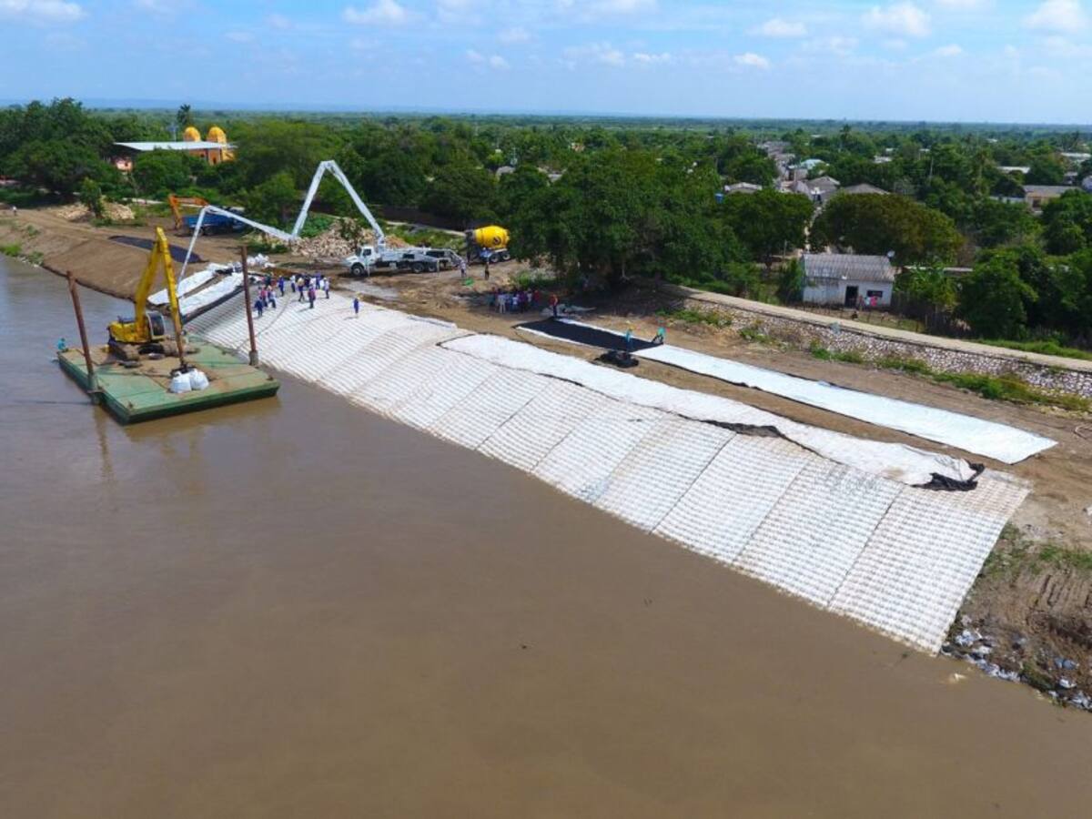 Levantan bloqueo en el Canal del Dique a la altura de San Cristóbal, Bolívar