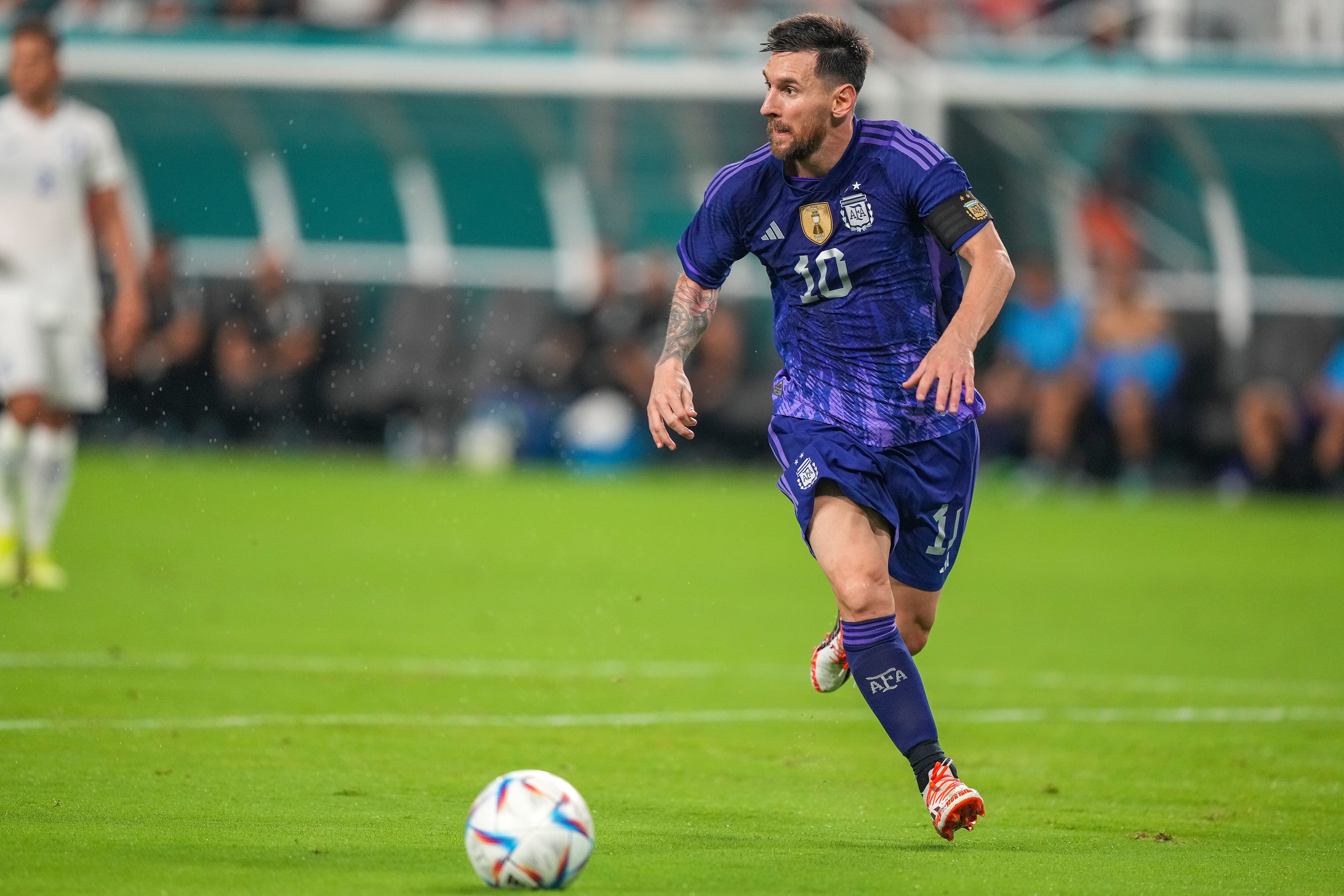 Lionel Messi. Honduras vs Argentina. Foto: Eric Espada/Getty Images