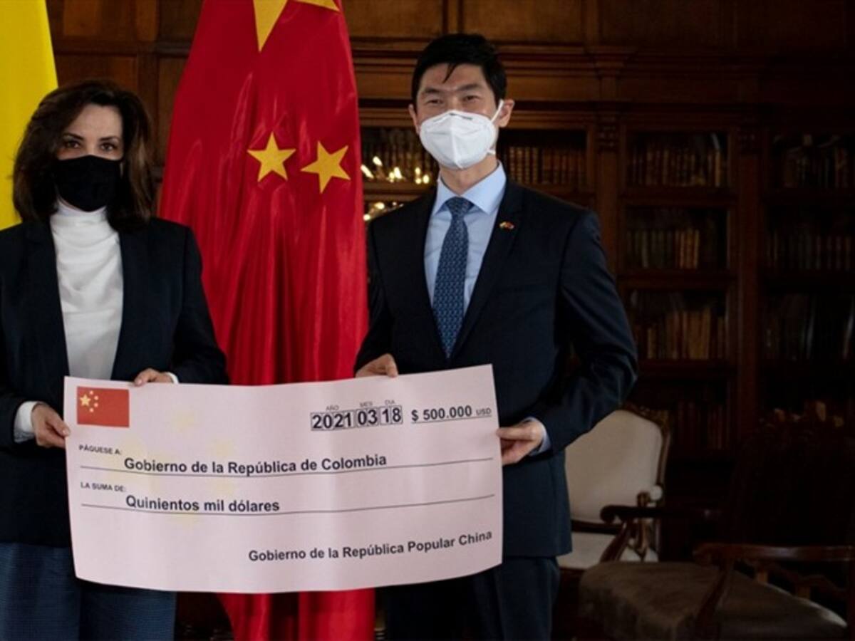 China dona a Colombia USD$500.000 para la reconstrucción de San Andrés y Providencia
