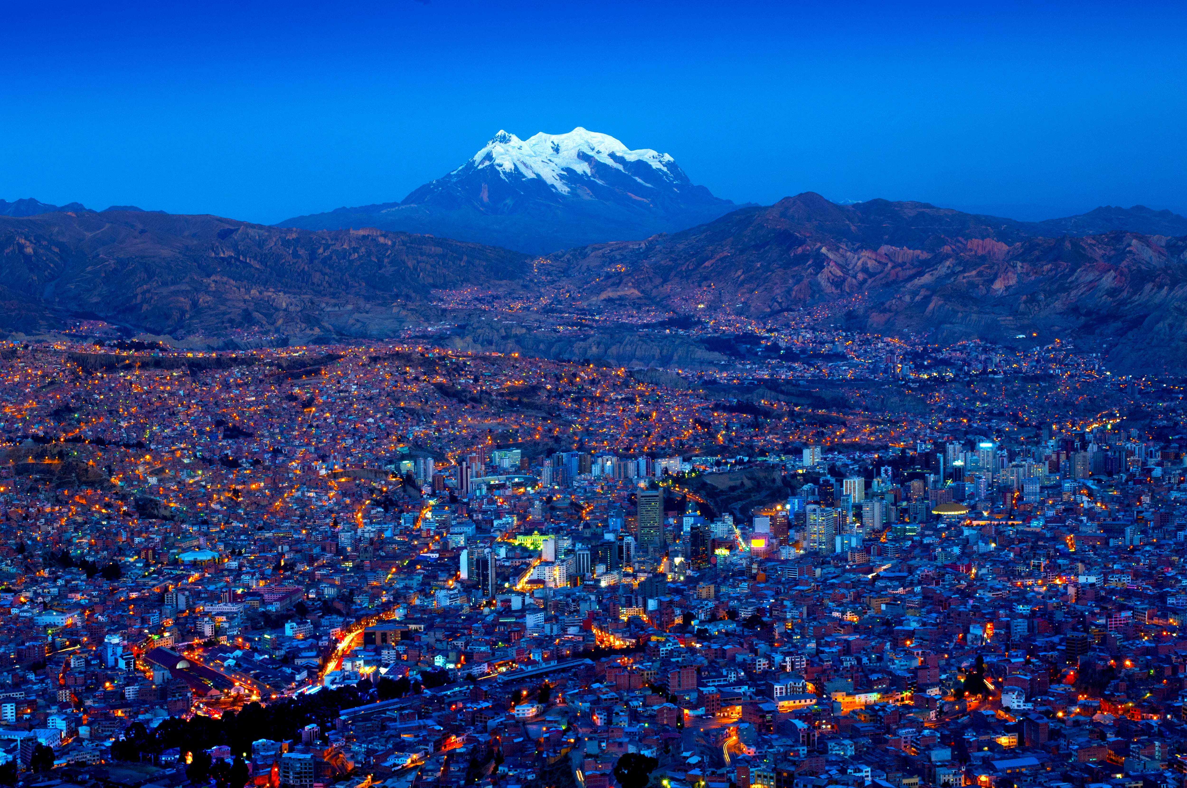 La paz, Bolivia. Foto: imagen de referencia. Getty Images.