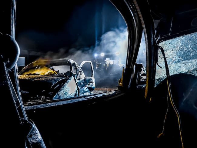 Accidente de tránsito imagen de referencia. Foto: Getty Images.