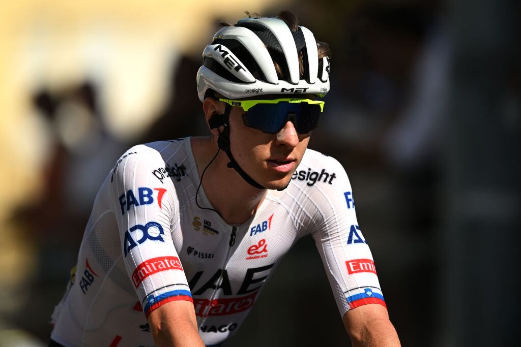 Tadej Pogacar. (Photo by Tim de Waele/Getty Images)