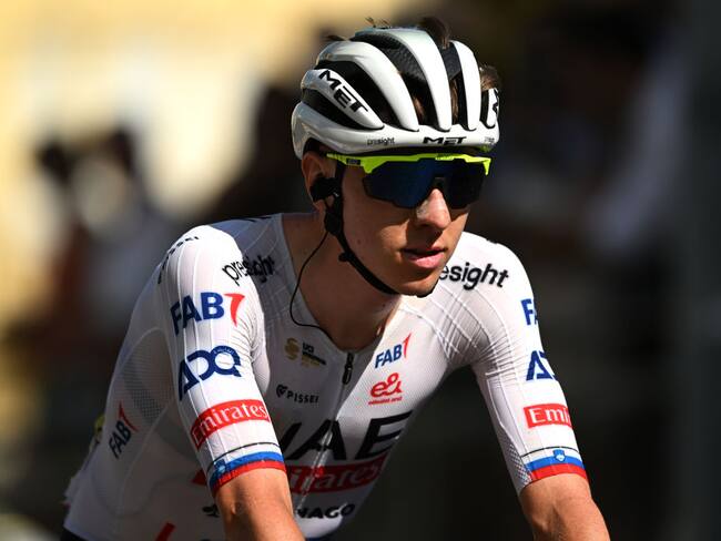 Tadej Pogacar. (Photo by Tim de Waele/Getty Images)