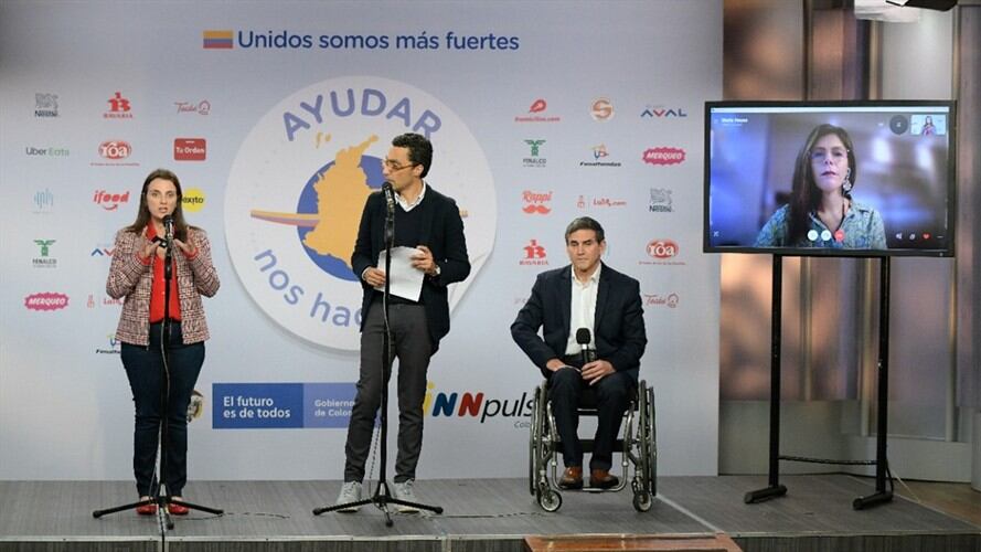Campaña presidencial ‘Ayudar nos hace bien’ ha recaudado $10.000 millones en donaciones. Foto: Presidencia