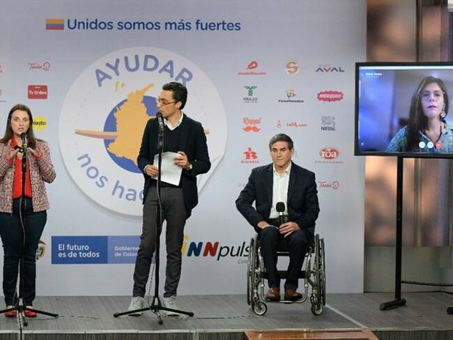 Campaña presidencial ‘Ayudar nos hace bien’ ha recaudado $10.000 millones en donaciones. Foto: Presidencia