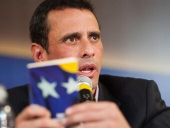 Henrique Capriles, candidato a presidente de Venezuela. Foto: Eltiempo.com