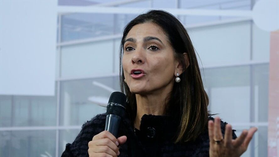 Ángela María Orozco - Ministra de Transporte . Foto: Colprensa