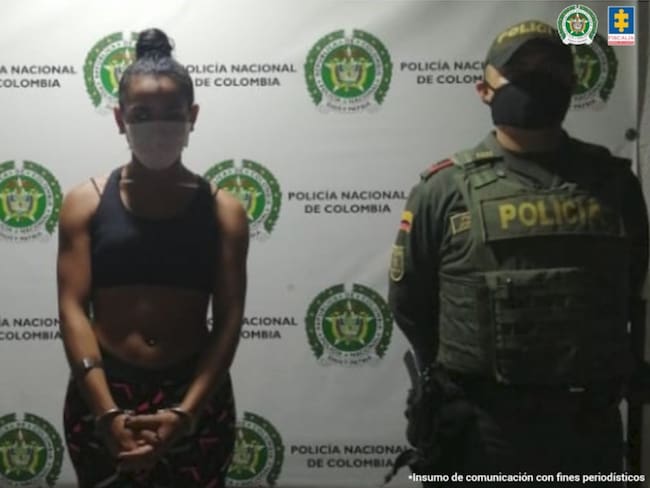 Capturada por la Fiscalía/ Fiscalía