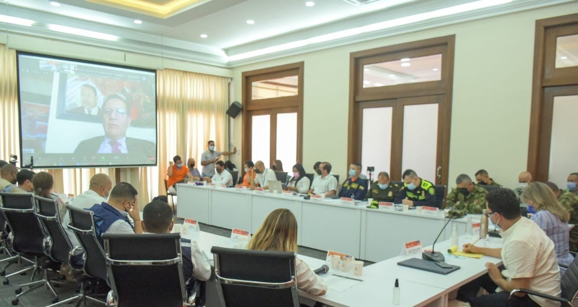 Consejo de Seguridad/ Gobernación del Magdalena.
