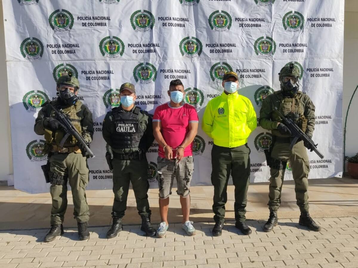 Capturado jefe del componente sicarial del Grupo Armado Organizado Clan del Golfo