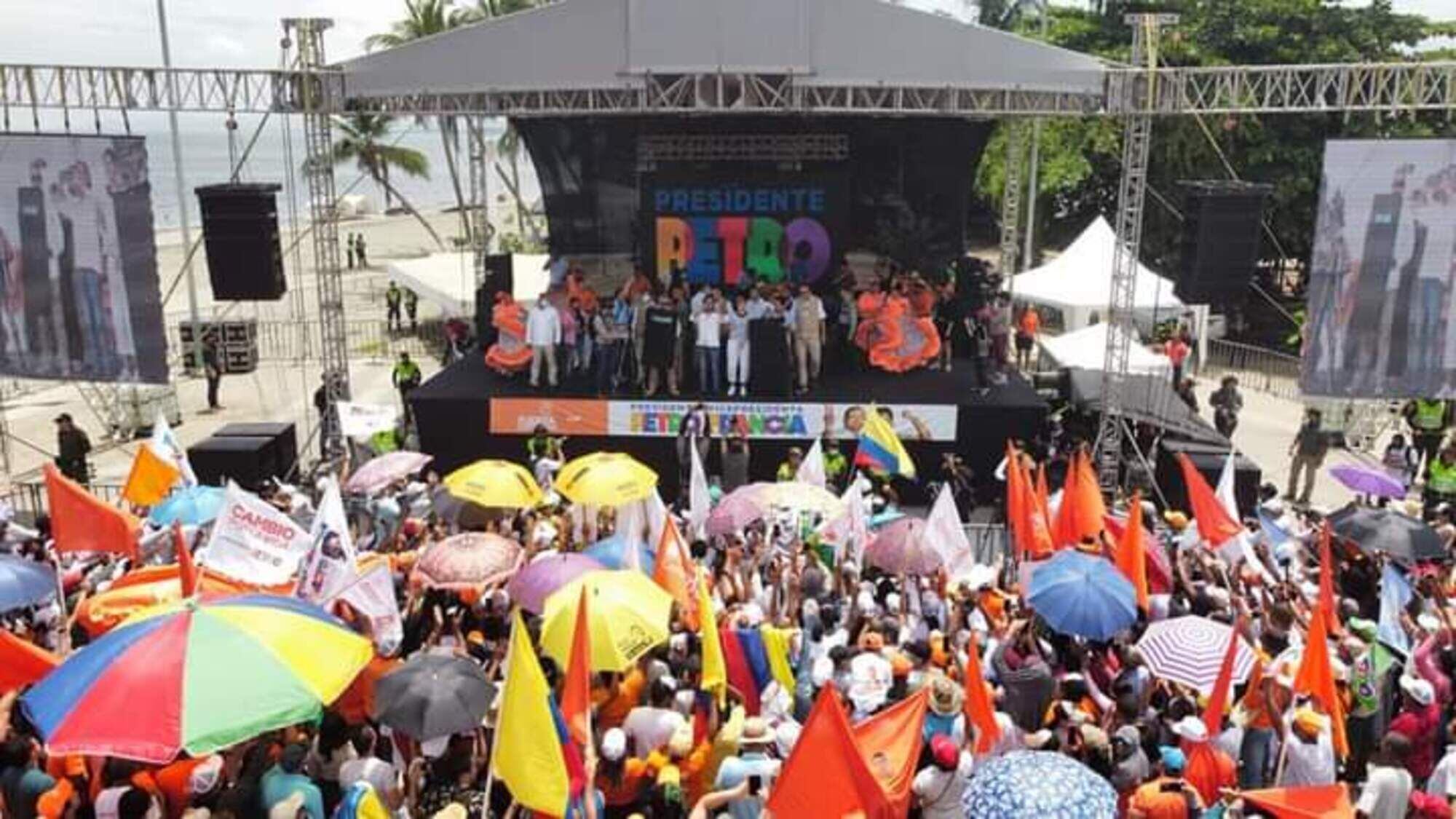 Gustavo Petro en Ciénaga/ Frente Amplio Magdalena 