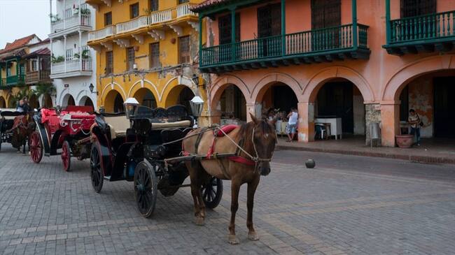 Silvanh Riedl, secretario General del Clúster Turístico de Santo Domingo, explicó en Sigue La W que el tiempo de conversión de los coches dura aproximadamente un mes. . Foto: Wolfgang Kaehler/LightRocket via Getty Images