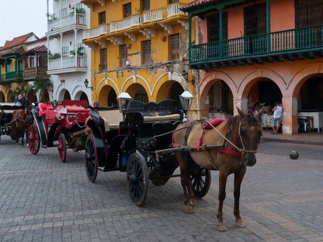 Silvanh Riedl, secretario General del Clúster Turístico de Santo Domingo, explicó en Sigue La W que el tiempo de conversión de los coches dura aproximadamente un mes. . Foto: Wolfgang Kaehler/LightRocket via Getty Images
