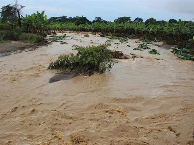 Ya son 28 los municipios decretados en calamidad pública por las lluvias en Córdoba . Foto: cortesía