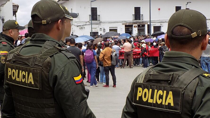 Los manifestantes realizarán una marcha por las principales calles de la capital del Cauca . Foto: Colprensa