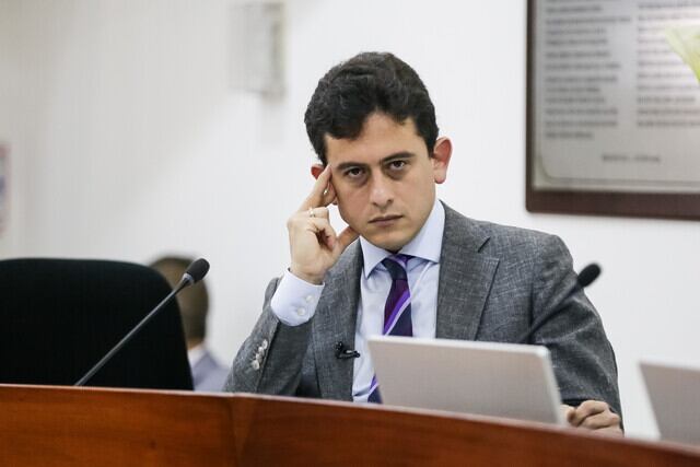 Luis Carlos Reyes, director de la Dian. Foto: (Colprensa-John Paz).