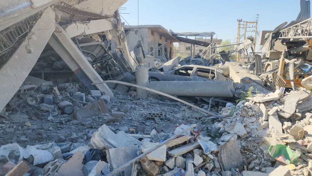 Bombardeos en el Líbano. I Foto: Suleiman Amhaz/Anadolu via Getty Images.