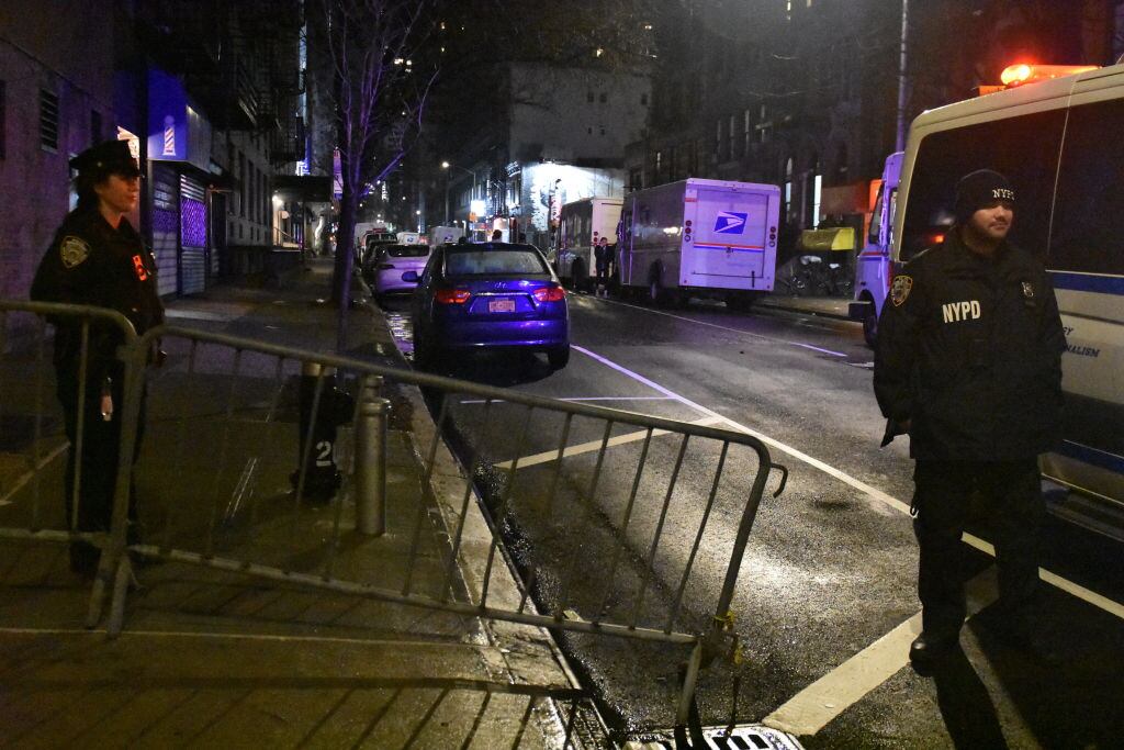 Un hombre protagonizó un ataque con machete cerca de Times Square. Foto: Kyle Mazza / Anadolu Agency via Getty Images