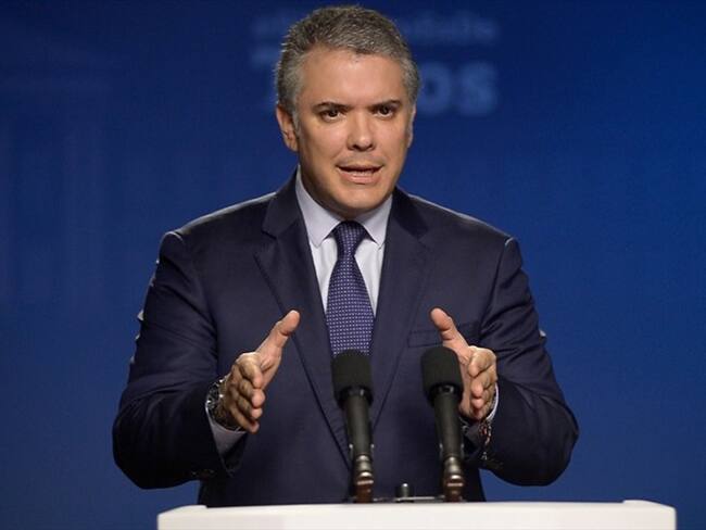 No aceptaremos la violencia como mecanismo de presión: Duque sobre jornada de paro. Foto: Presidencia