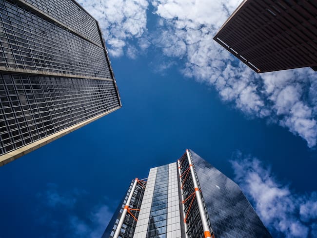 Edificios empresariales de Bogotá. Getty Images