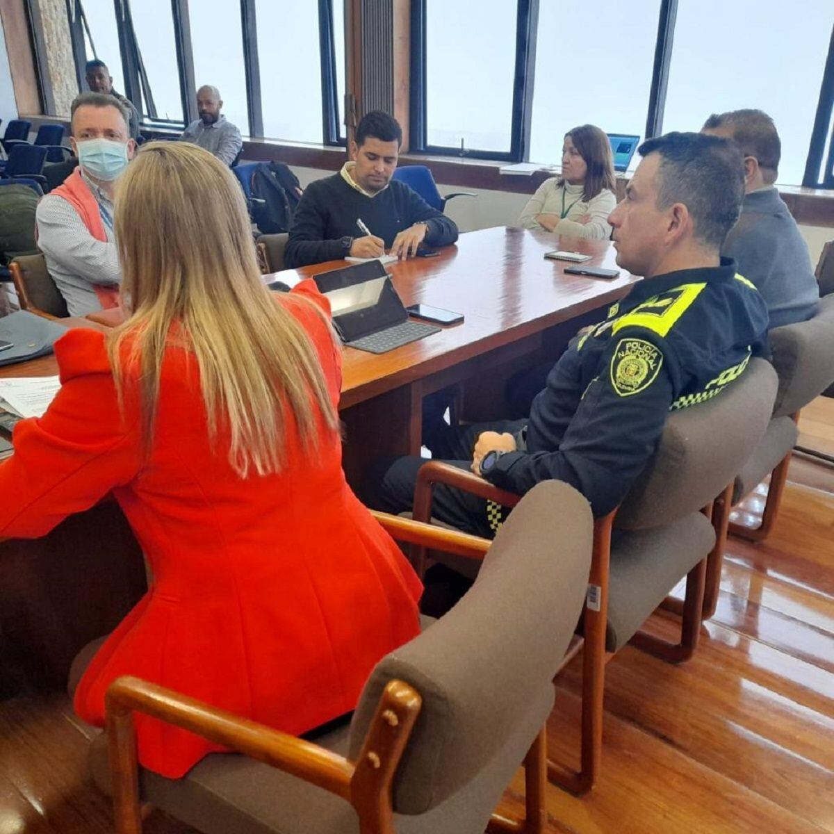 Realizaron Consejo de Seguridad de cara a las elecciones presidenciales. Crédito: Alcaldía de Manizales.