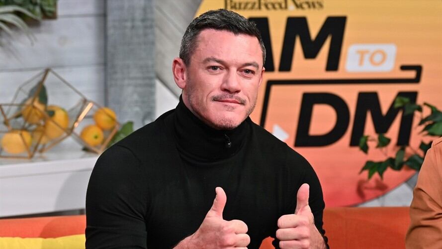 Actor británico Luke Evans. Foto: Slaven Vlasic/Getty Images