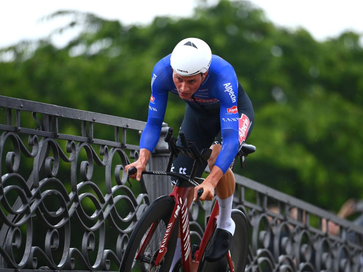 Mathieu Van der Poel abandonó el Tour de Francia