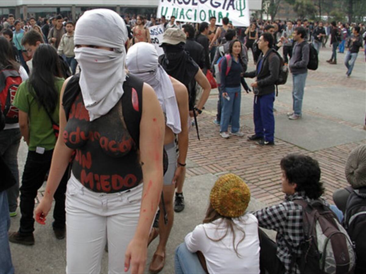 Denuncian que "infiltrados" planean sabotear marcha estudiantil en Cali