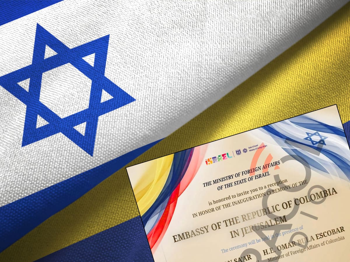 El 14 de octubre se inaugura la Embajada de Colombia en Jerusalén