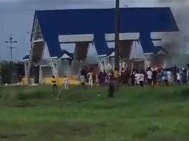 La Agencia Nacional de Infraestructura informó que suspende el cobro de peajes en Urabá, por recomendación de Fuerzas Militares y alcaldías de Carepa, Apartadó, Chigorodó y Turbo.. Foto: