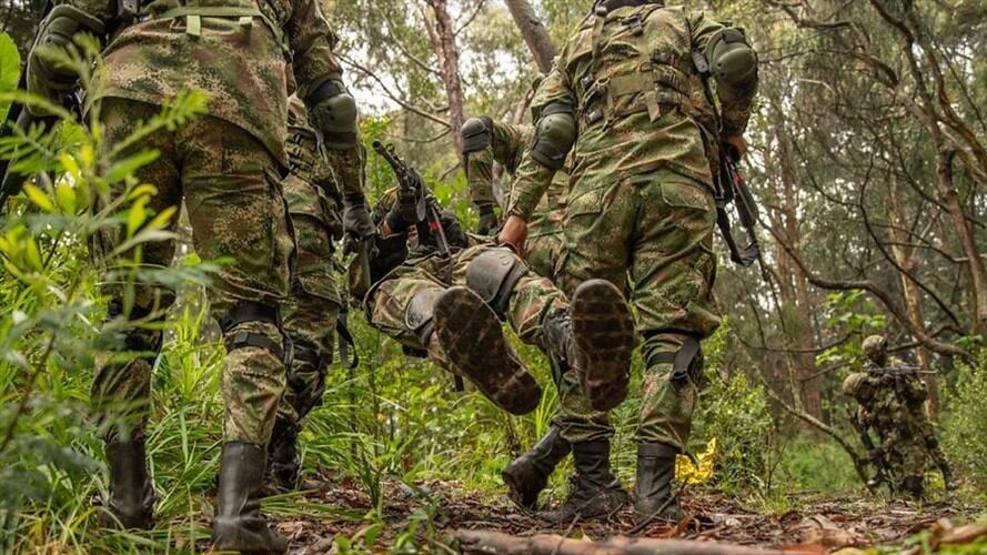 Recuperan cuerpo de militar que cayó en campo minado en Dagua / imagen de referencia. Foto: Colprensa