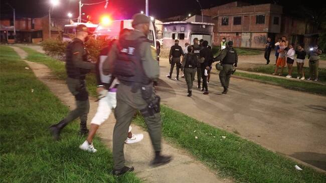 La estructura obtenía ganancias mensuales por microtráfico superiores a los 200 millones de pesos. Foto: Policía Nacional