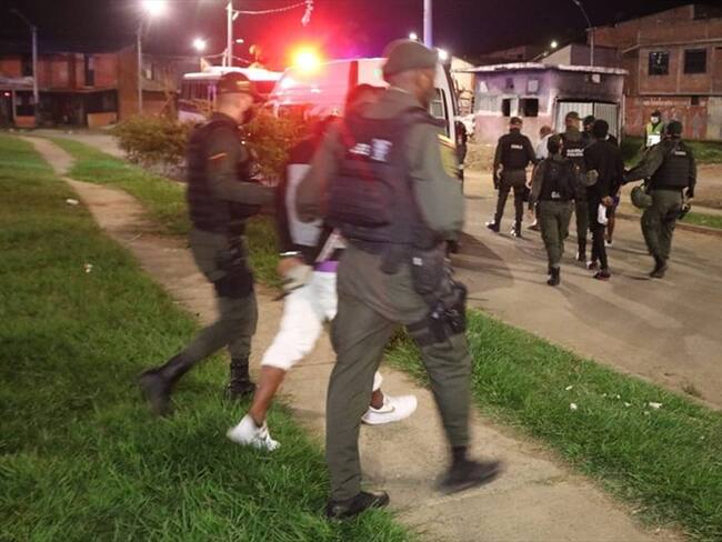 La estructura obtenía ganancias mensuales por microtráfico superiores a los 200 millones de pesos. Foto: Policía Nacional