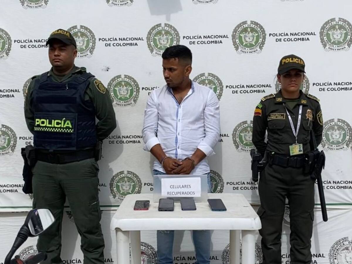 Capturado delincuente que tenía azotado el sector de droguerías en El Rodadero